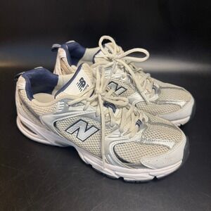 New Balance 530 Running Shoes Womens Size 6 White Silver Sneakers